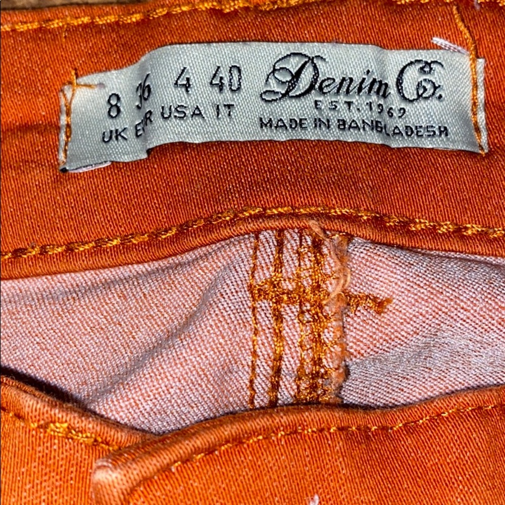 Orange jeans - Picture 2 of 3